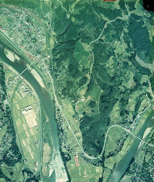 北堀之内～越後川口航空写真その2
