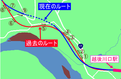 えちごかわぐち～おぢやがいりゃくず